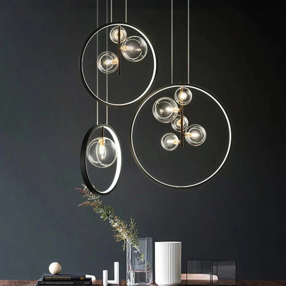 Industriële Glazen Hanglamp Vintage - Helga Kooivorm Verlichting