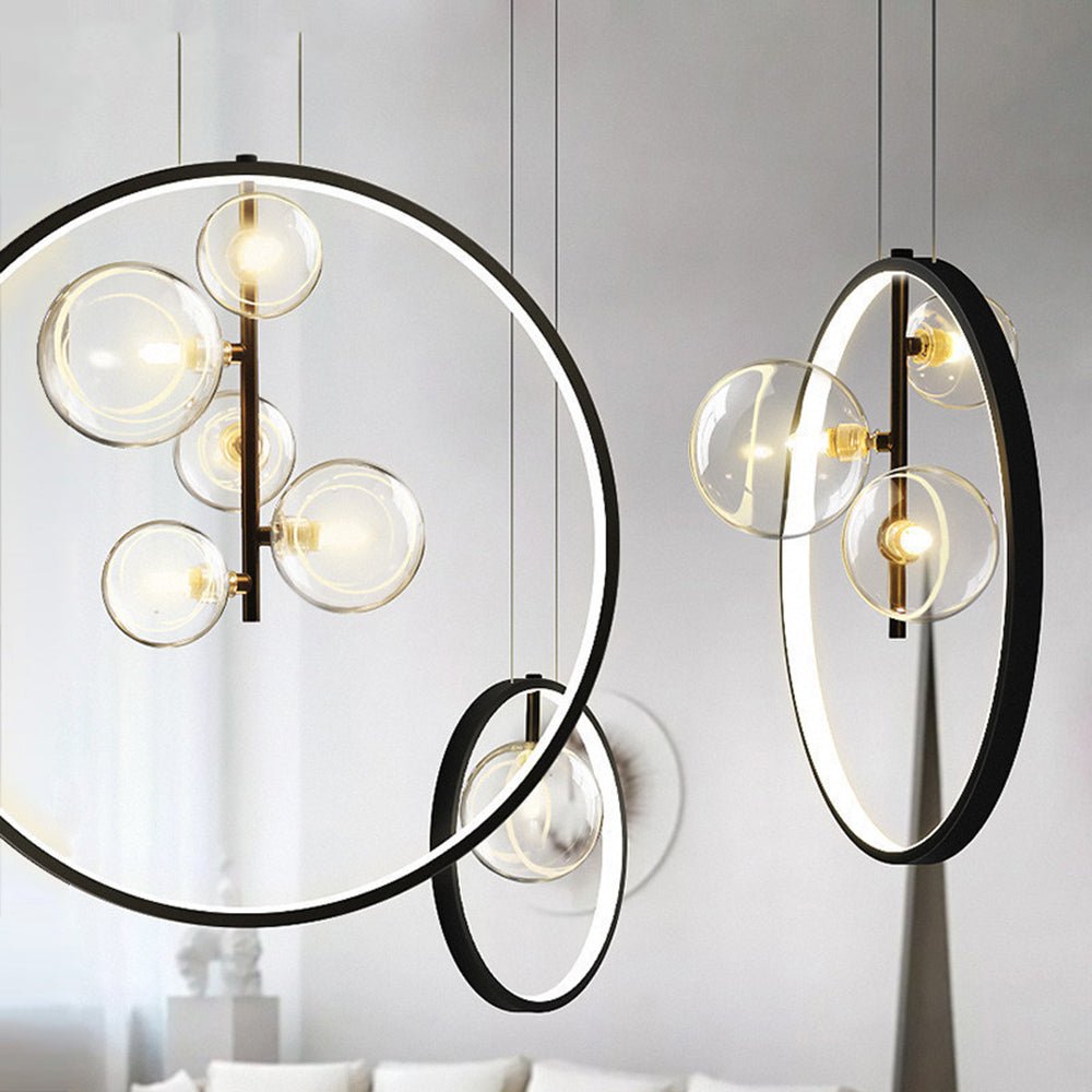 Industriële Glazen Hanglamp Vintage - Helga Kooivorm Verlichting