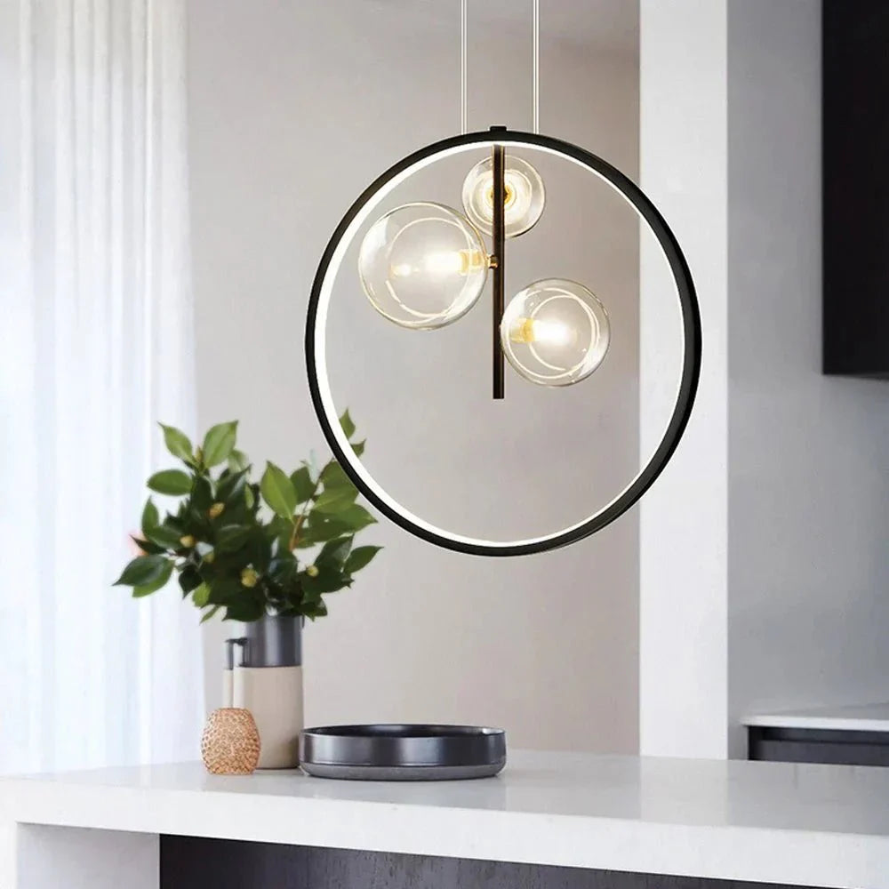 Industriële Glazen Hanglamp Vintage - Helga Kooivorm Verlichting