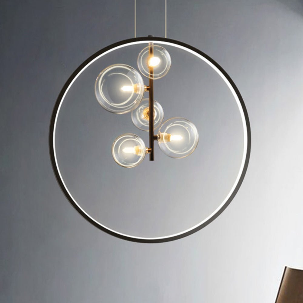 Industriële Glazen Hanglamp Vintage - Helga Kooivorm Verlichting