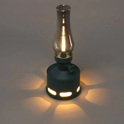 Alejandro Vintage LED Lantaarn met Charmante Stijl-DecorDutch-Bosgroen-DecorDutch