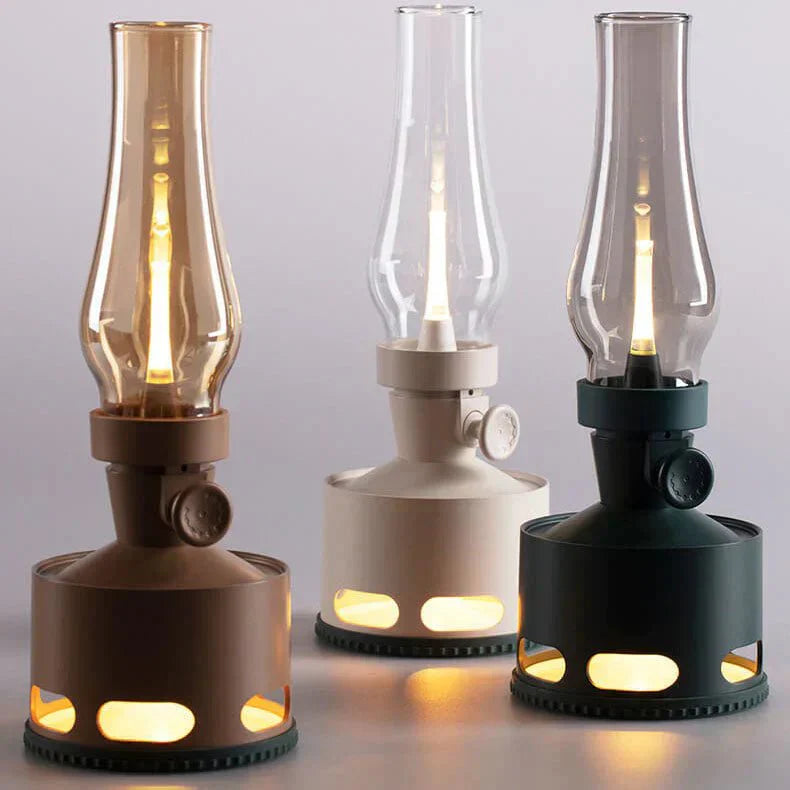 Alejandro Vintage LED Lantaarn met Charmante Stijl-DecorDutch-Bosgroen-DecorDutch