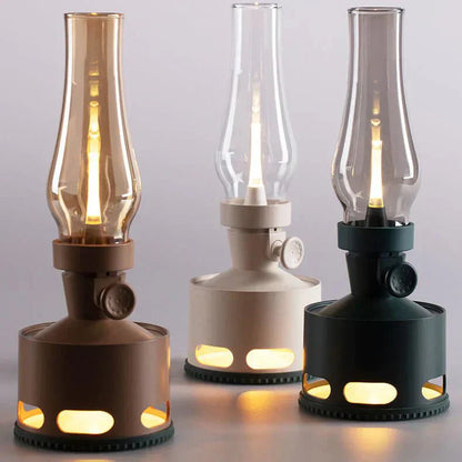 Alejandro Vintage LED Lantaarn met Charmante Stijl-DecorDutch-Bosgroen-DecorDutch