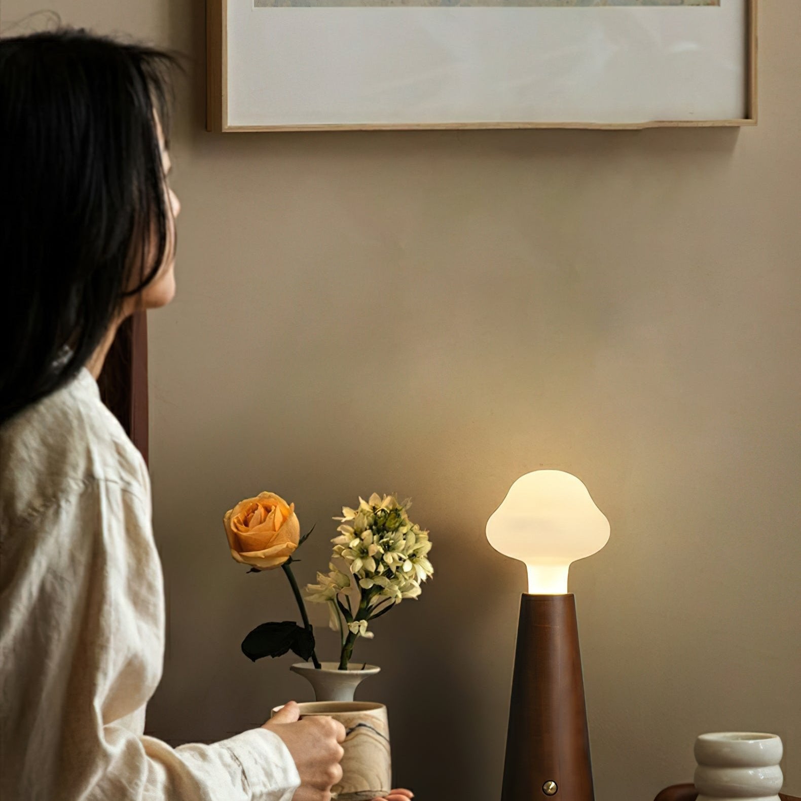 LED Tafellamp met Sfeervol Licht - Cloudlet Lamp