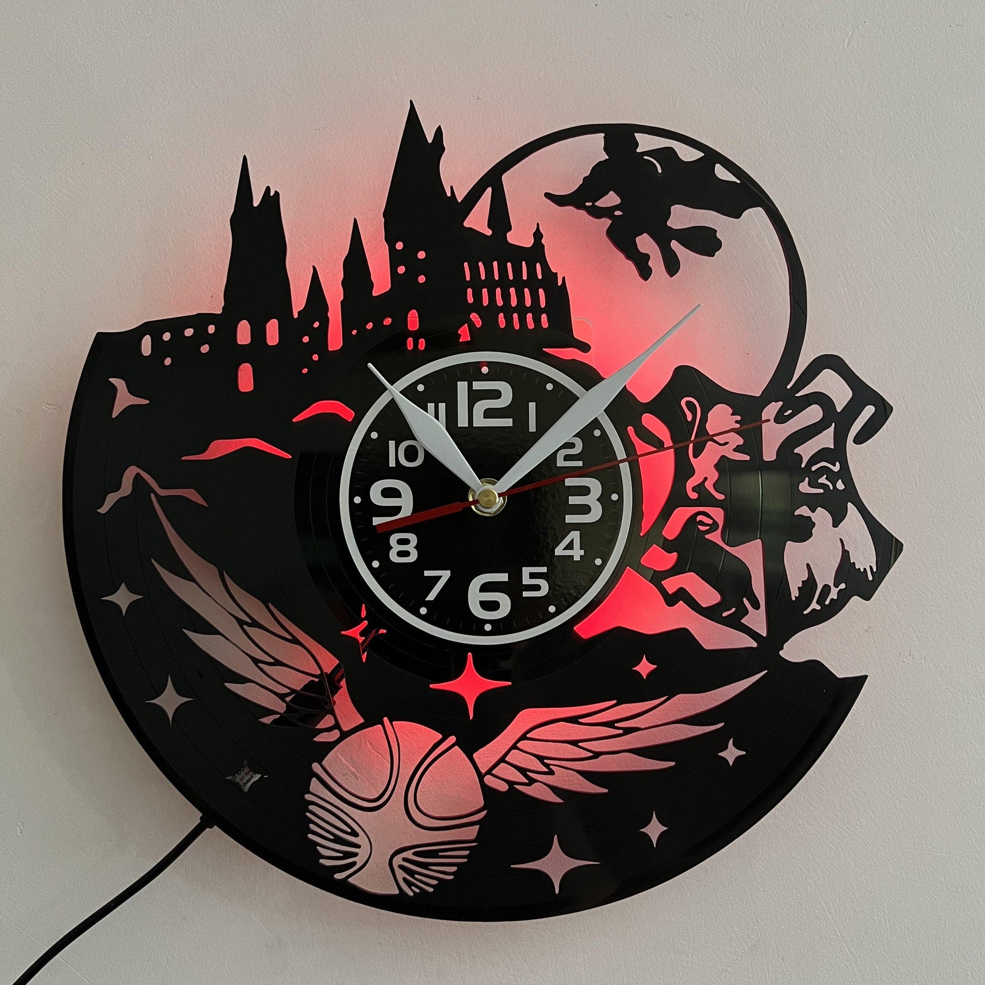 LED Wanddecoratie Stille - Uniek Vinyl Ontwerp Dapper