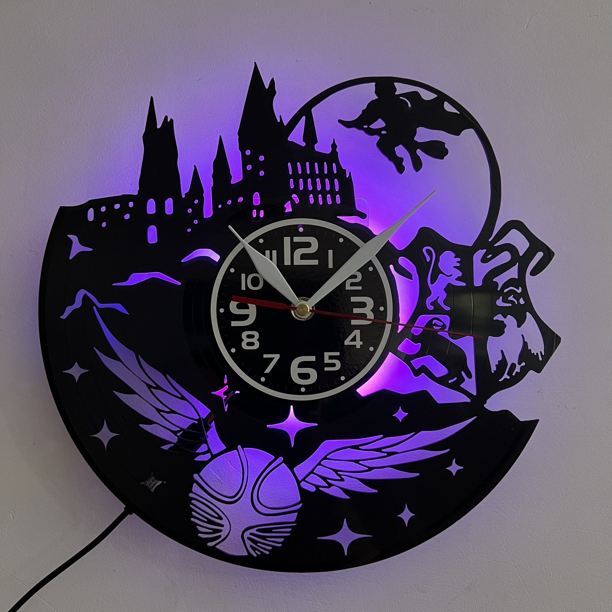 LED Wanddecoratie Stille - Uniek Vinyl Ontwerp Dapper