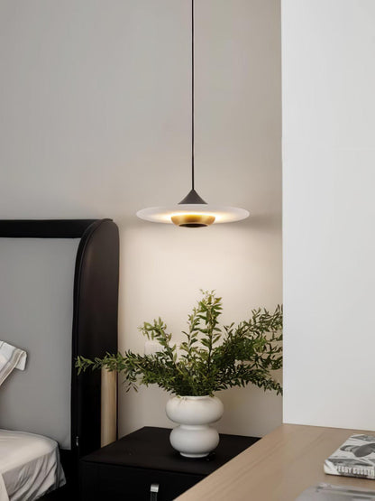 Marmeren Hanglamp met LED - Stijlvolle Verlichting Jelle