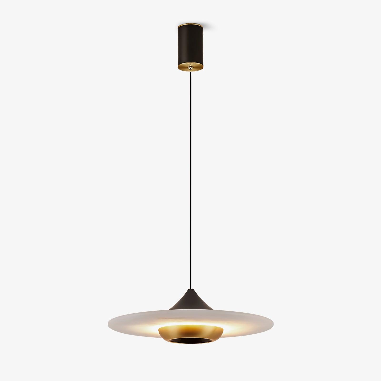 Marmeren Hanglamp met LED - Stijlvolle Verlichting Jelle