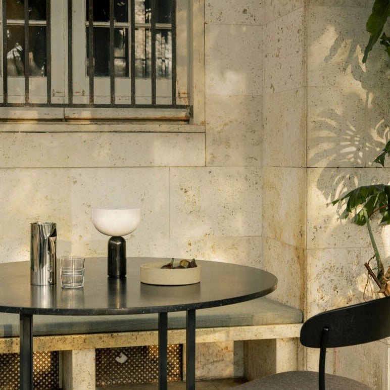 Marmeren Tafellamp met LED - Elegante Bas Verlichting