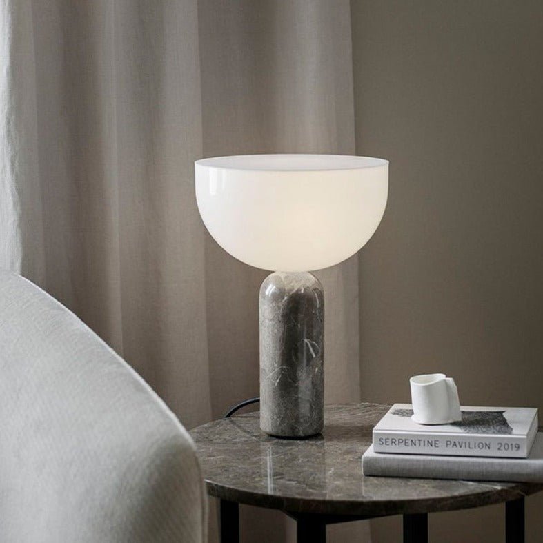Marmeren Tafellamp met LED - Elegante Bas Verlichting
