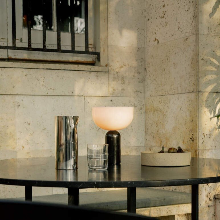 Marmeren Tafellamp met LED - Elegante Bas Verlichting