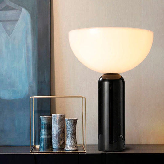 Marmeren Tafellamp met LED - Elegante Bas Verlichting