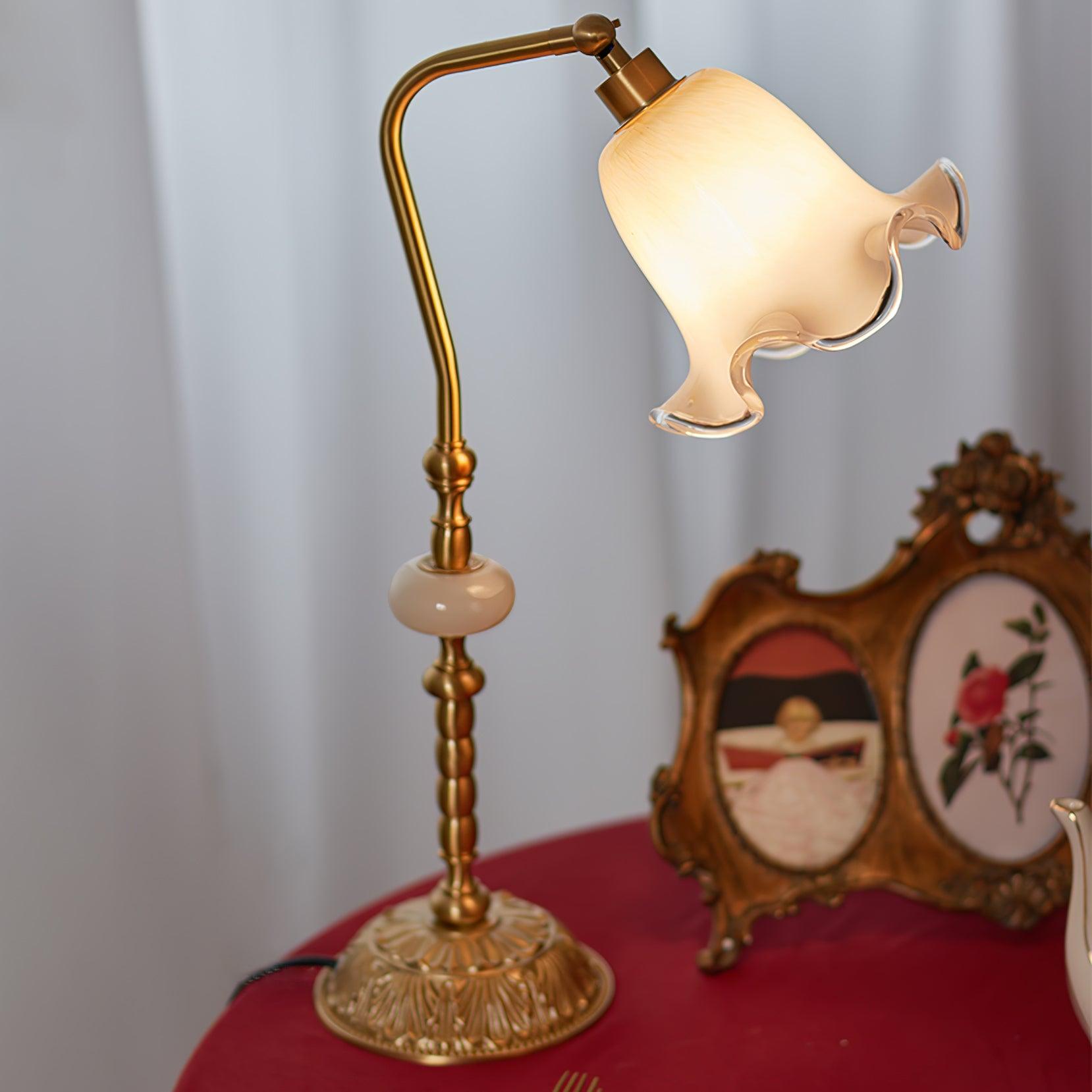 Messing Tafelverlichting met Schakelaar - Christophe