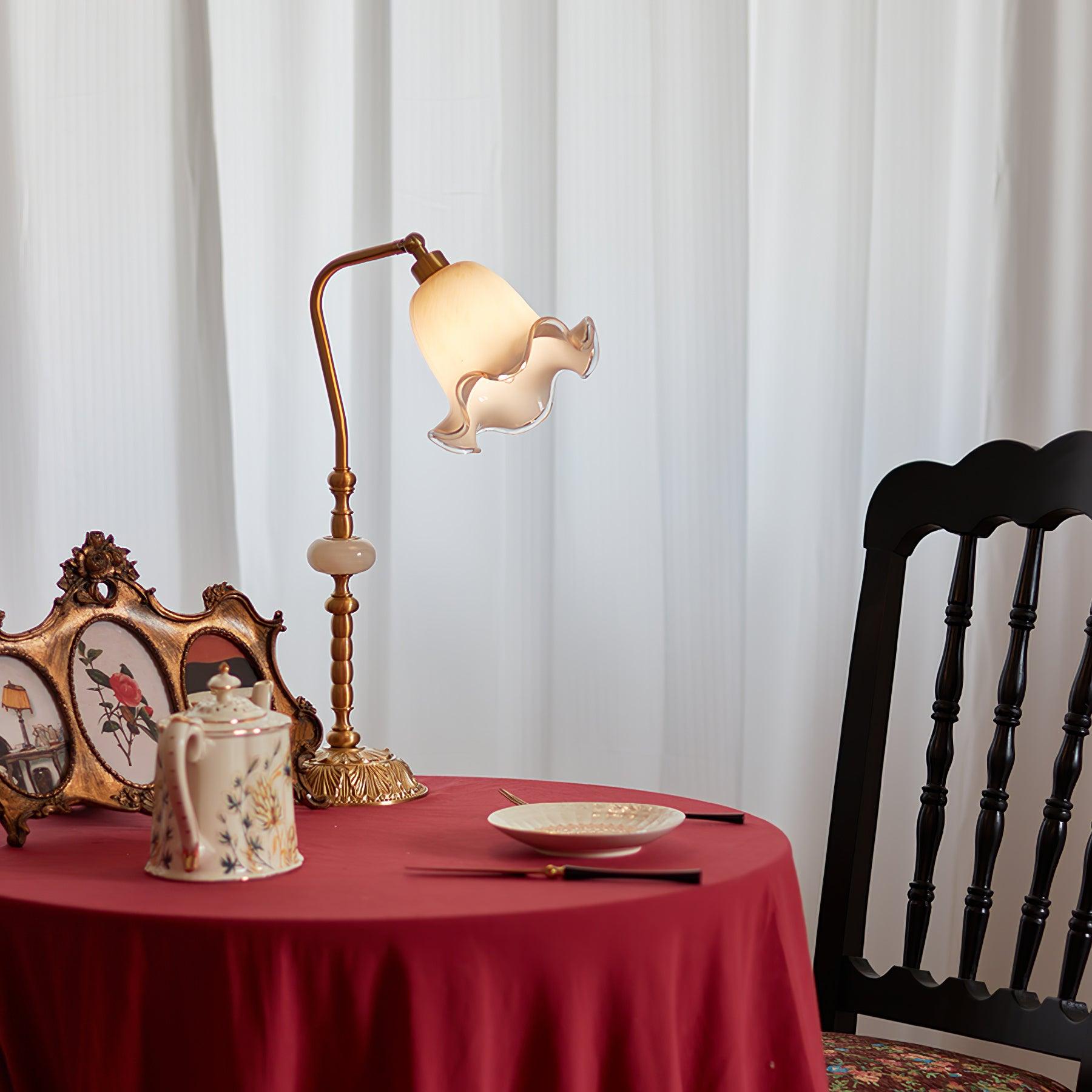Messing Tafelverlichting met Schakelaar - Christophe