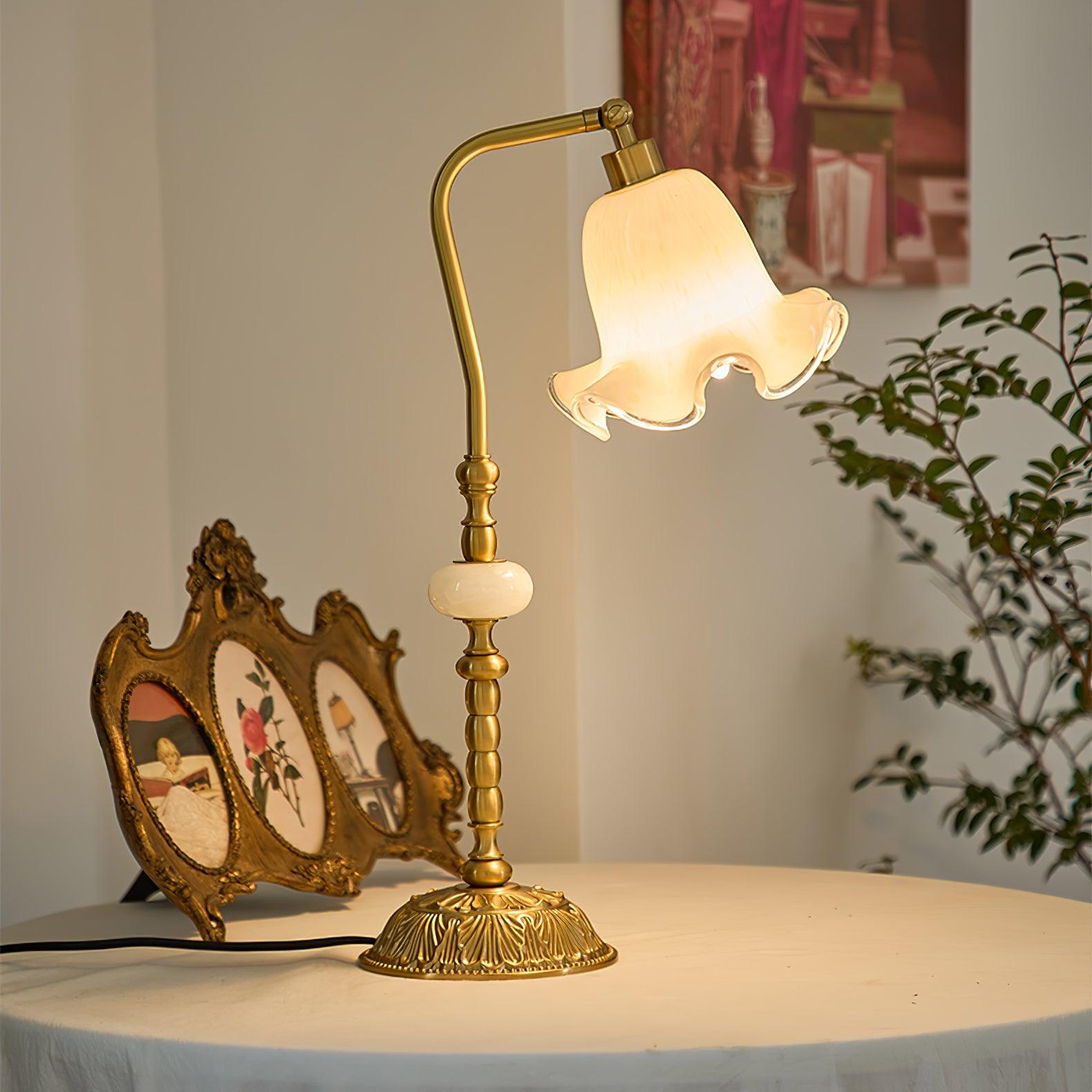 Messing Tafelverlichting met Schakelaar - Christophe