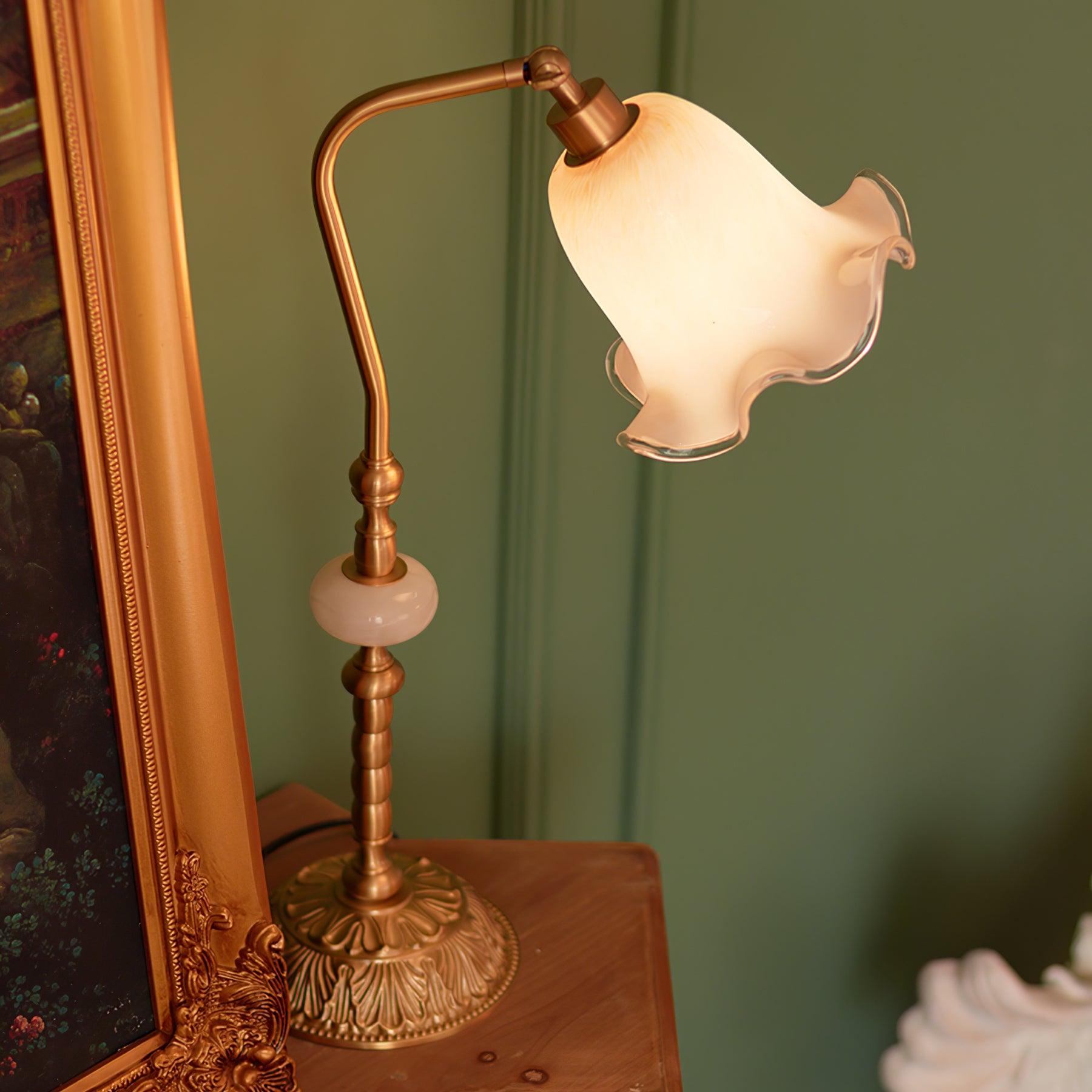 Messing Tafelverlichting met Schakelaar - Christophe
