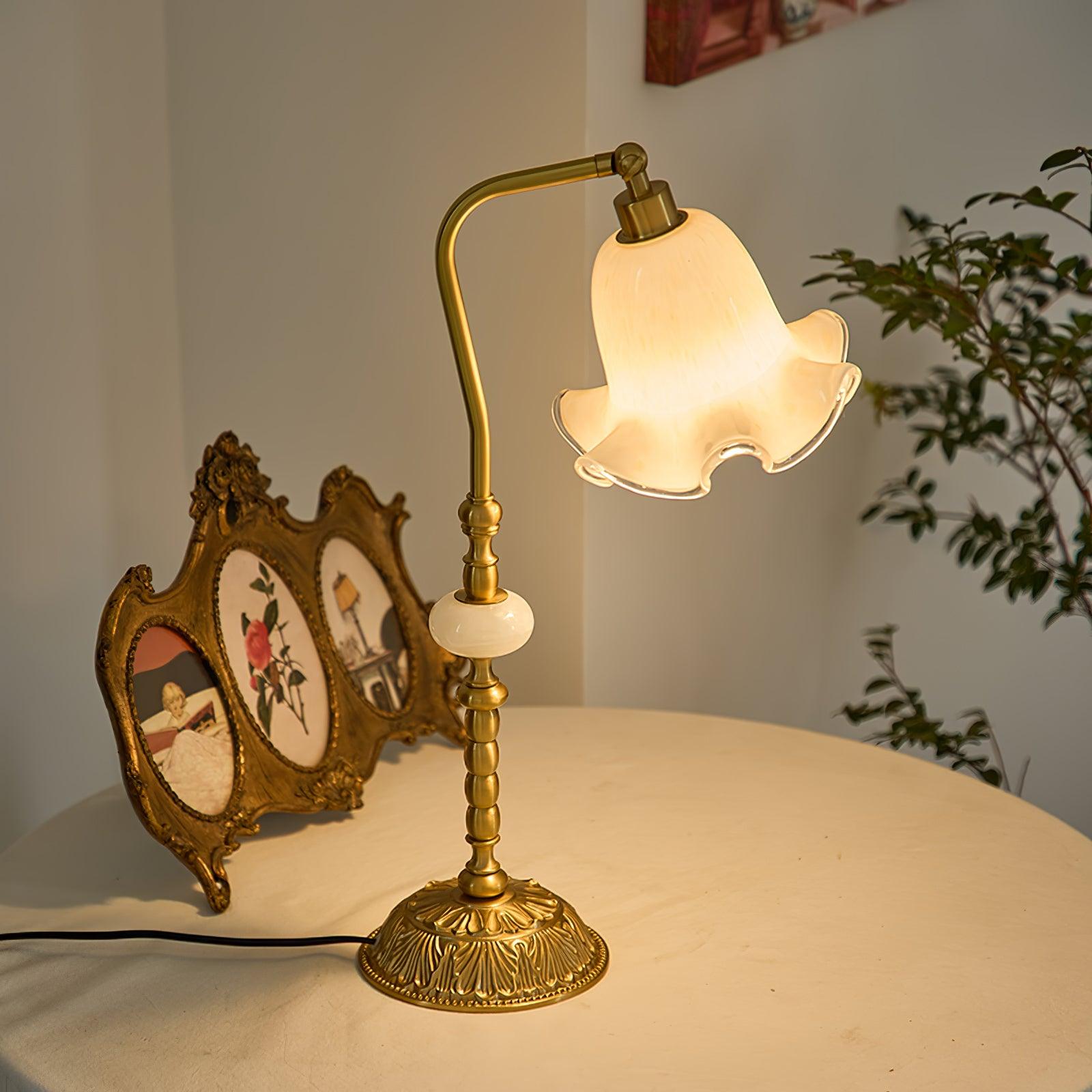 Messing Tafelverlichting met Schakelaar - Christophe