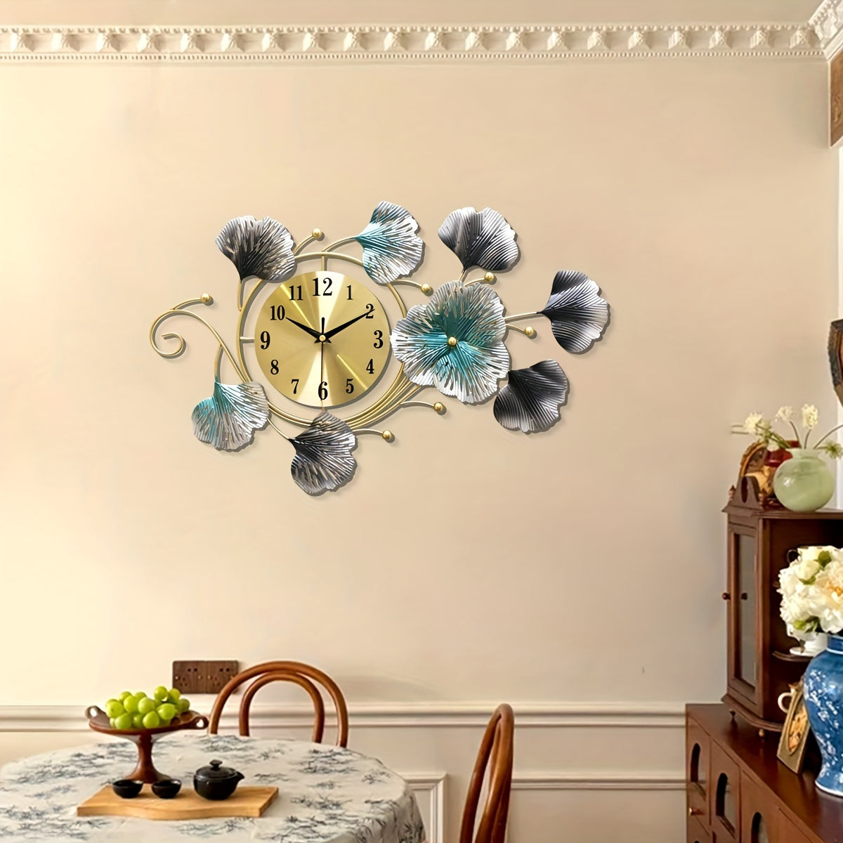 Metalen Wanddecoratie Modern - Edwardian Stijl