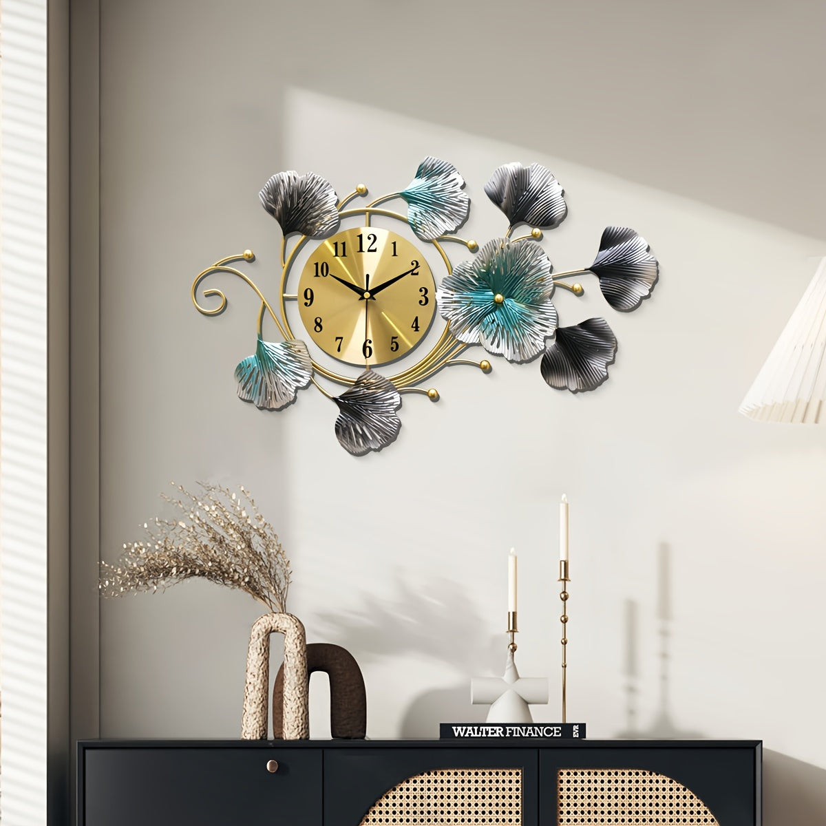 Metalen Wanddecoratie Modern - Edwardian Stijl