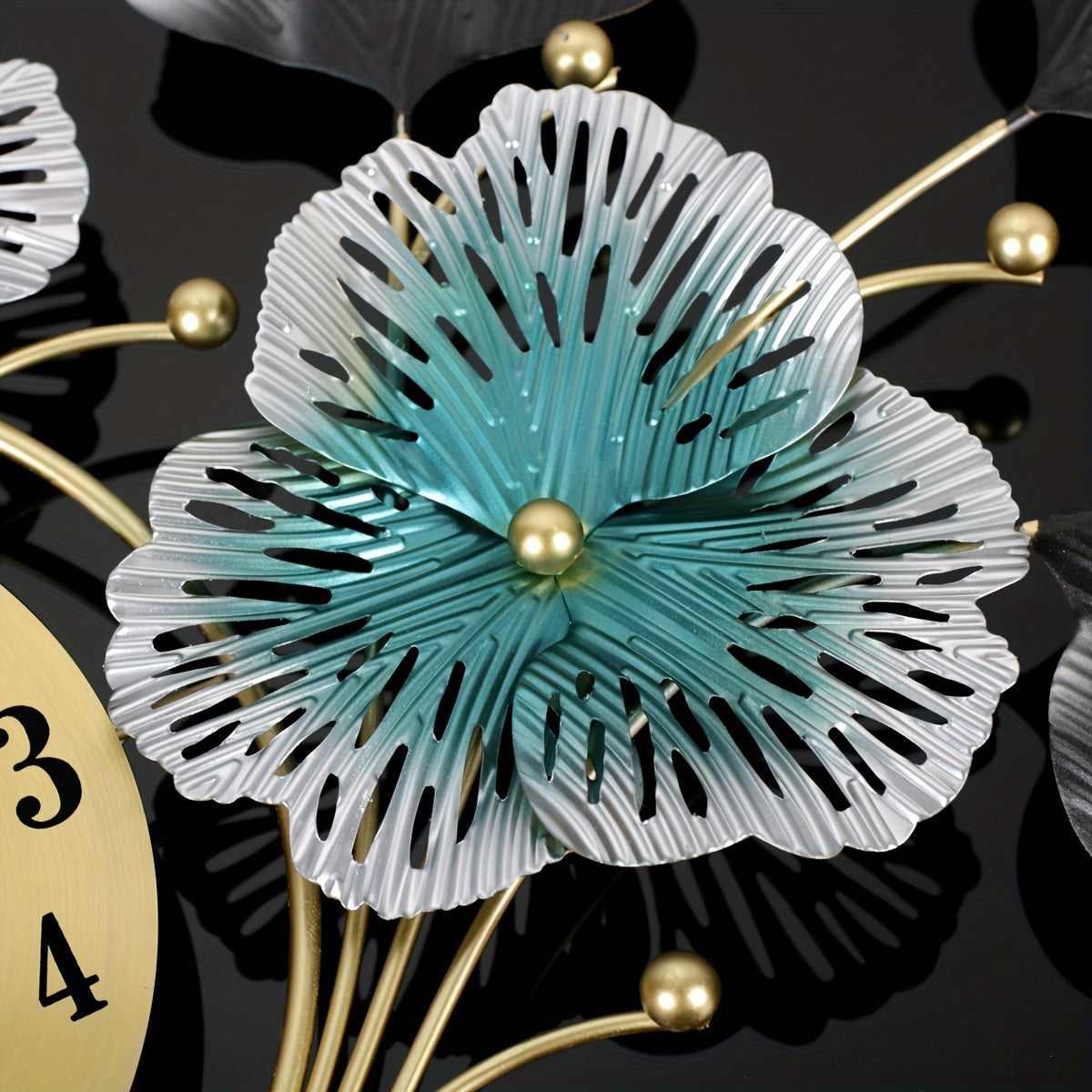 Metalen Wanddecoratie Modern - Edwardian Stijl