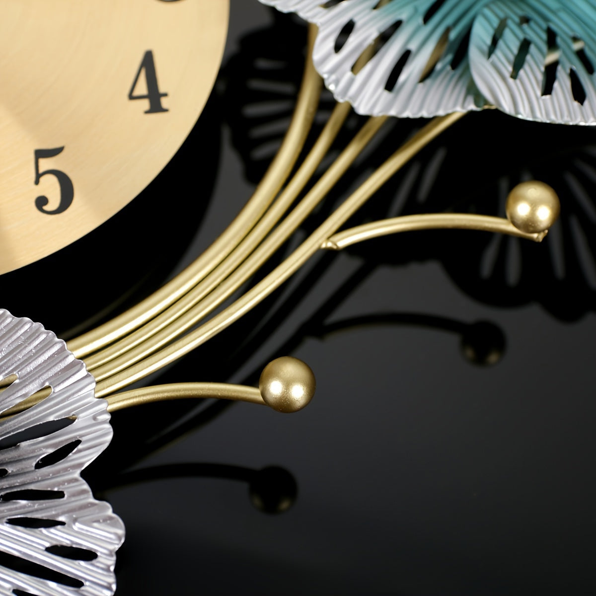 Metalen Wanddecoratie Modern - Edwardian Stijl