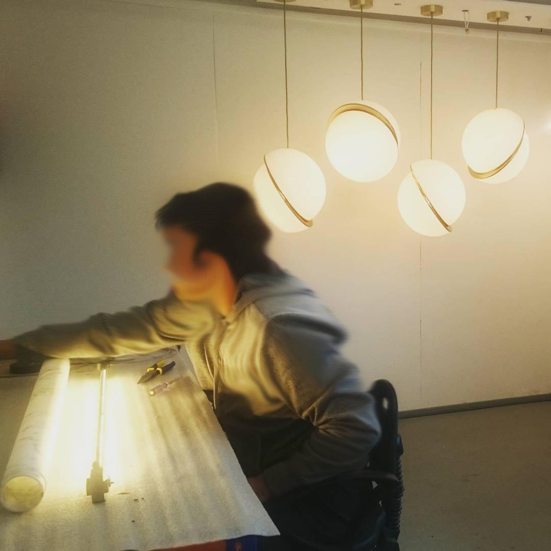 Minimalistische Hanglamp met LED - Joaquín Maanontwerp