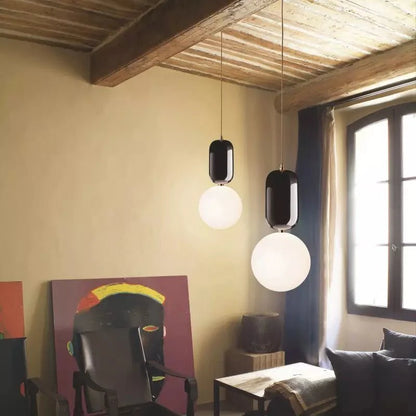 Moderne Bolvormige Hanglamp - Slank Ontwerp Verlichting