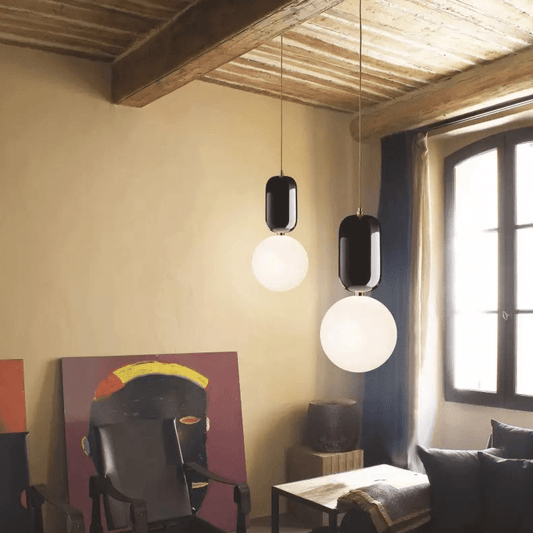 Moderne Bolvormige Hanglamp - Slank Ontwerp Verlichting