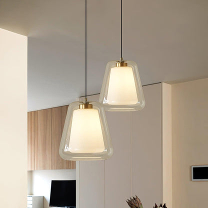 Moderne Glazen Hanglamp - Duurzaam Ontwerp Jeroen