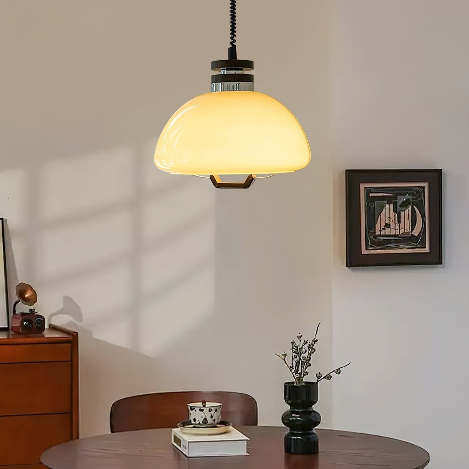 Moderne Hanglamp met Gezellige Gloed - Jean Pudding Design