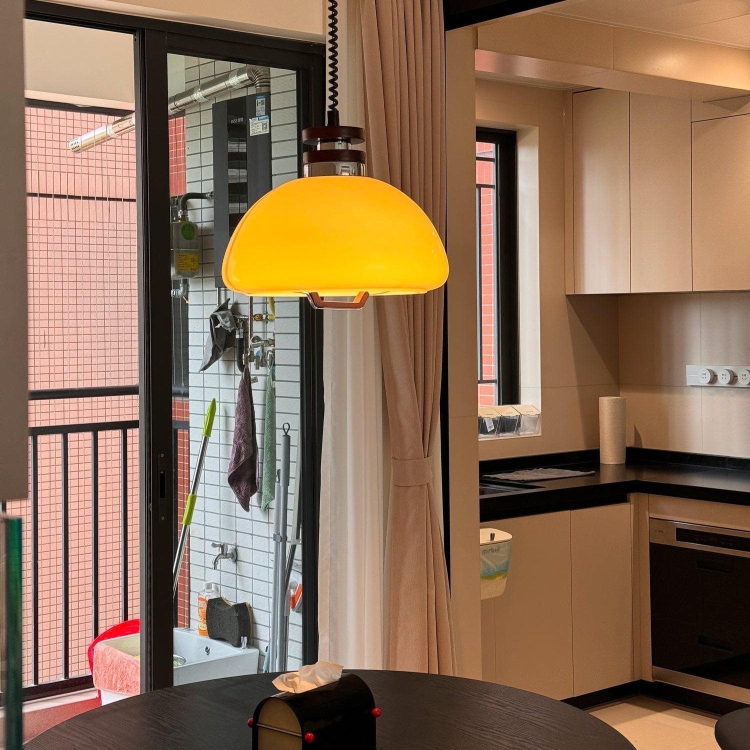 Moderne Hanglamp met Gezellige Gloed - Jean Pudding Design