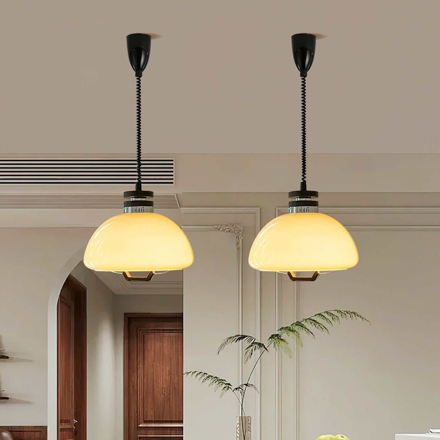 Moderne Hanglamp met Gezellige Gloed - Jean Pudding Design