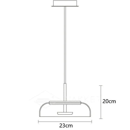 Moderne Hanglamp met LED - Sfeervolle Verlichting Laura
