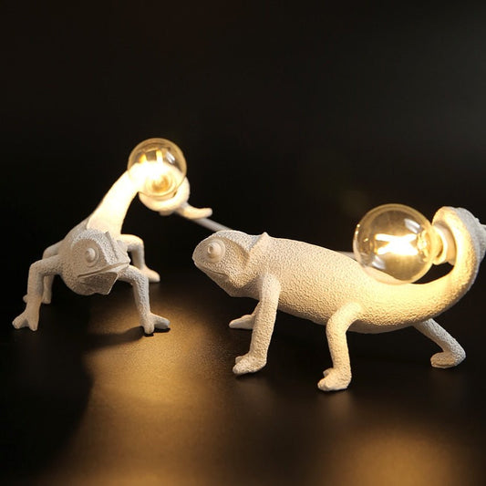 Moderne LED Tafellamp - Uniek Design Hagedis Bram