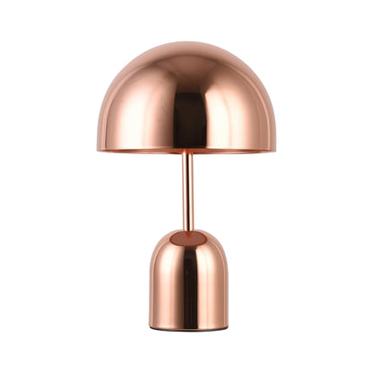 Moderne LED Tafellamp met Amber Verlichting - Paddestoel
