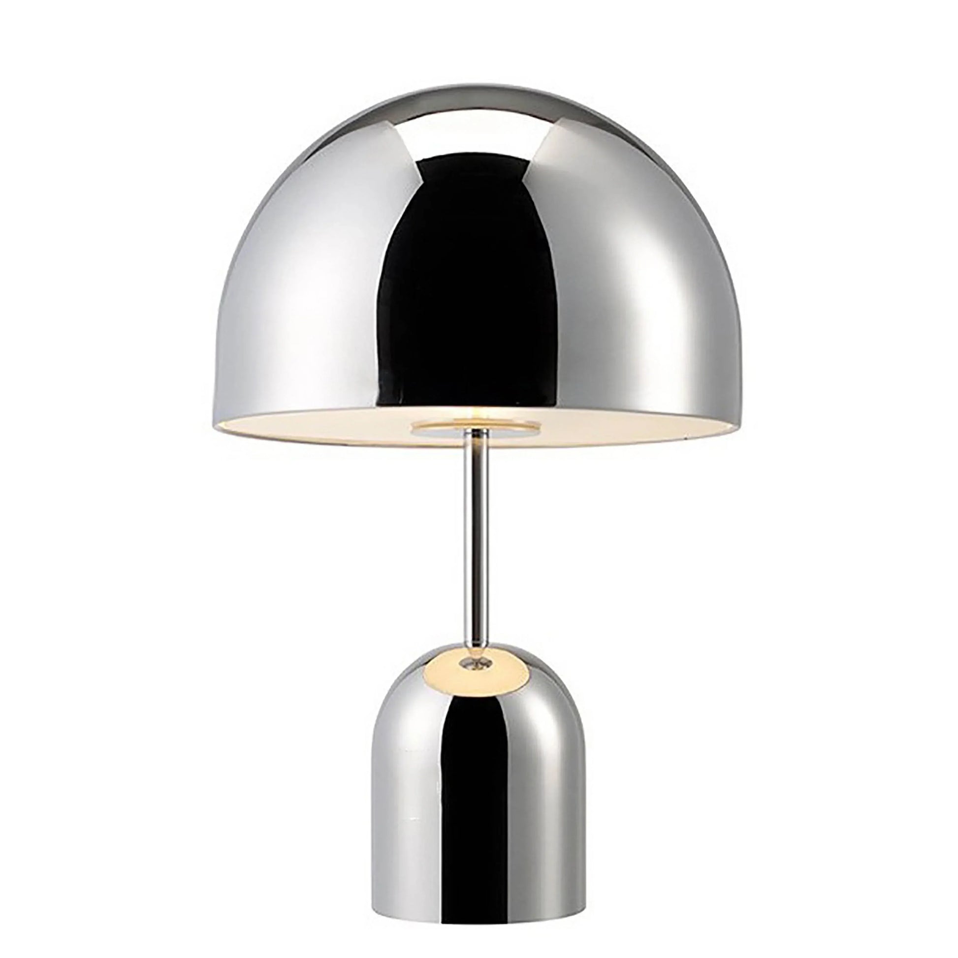 Moderne LED Tafellamp met Amber Verlichting - Paddestoel