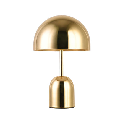 Moderne LED Tafellamp met Amber Verlichting - Paddestoel