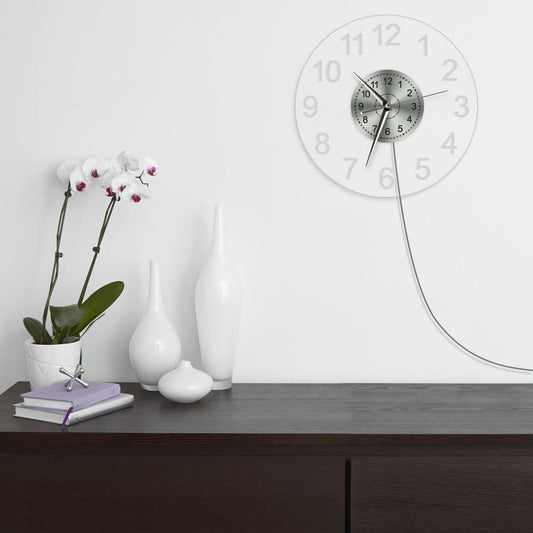 Moderne LED Wandklok - Stijlvol Design Interieur Heloise