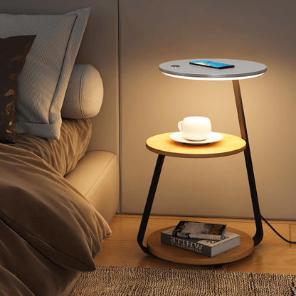 Moderne Lamp met Oplader - Adolfo Design Verlichting