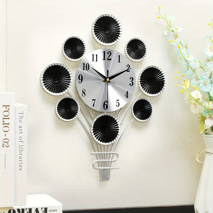 Moderne Stille Wandklok - Uniek Ontwerp Flapper