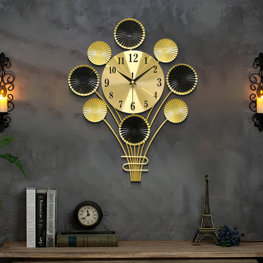 Moderne Stille Wandklok - Uniek Ontwerp Flapper