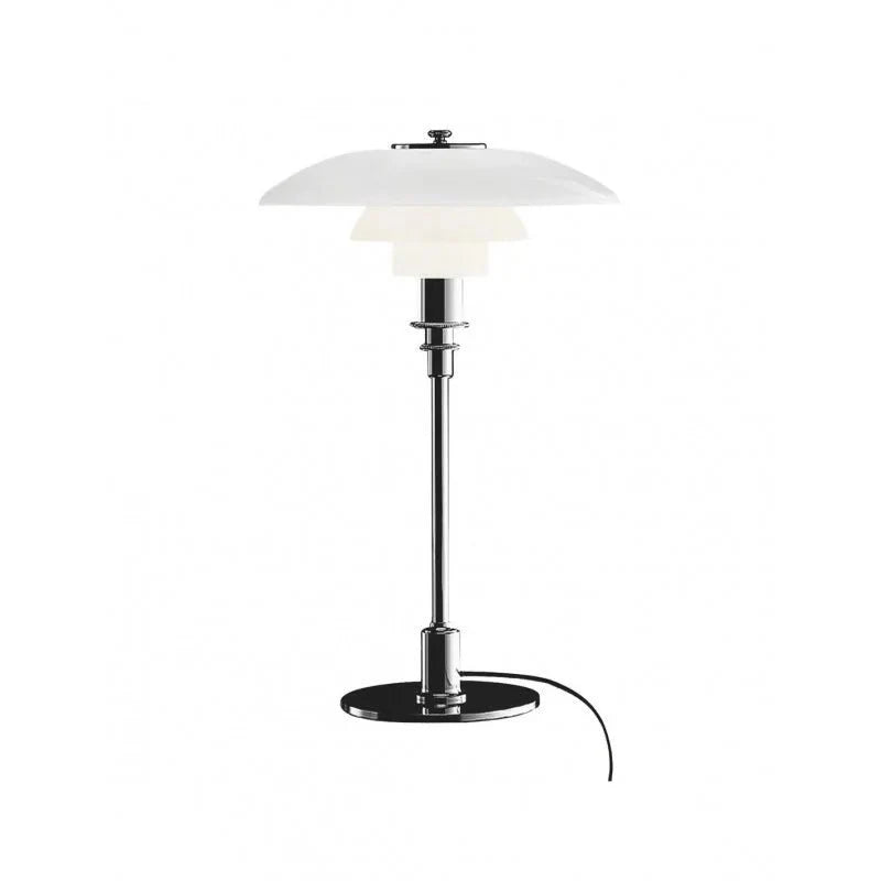 Moderne Tafellamp met Opaalglas - Elegante Verlichting