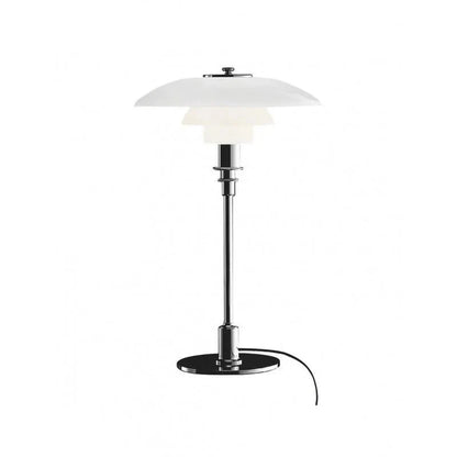 Moderne Tafellamp met Opaalglas - Elegante Verlichting