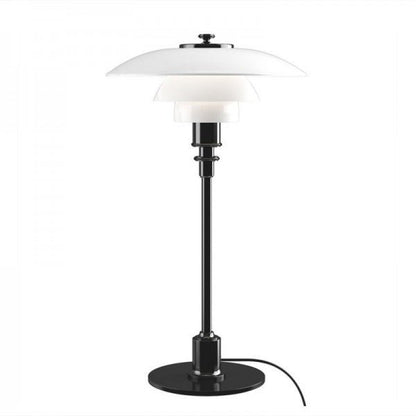 Moderne Tafellamp met Opaalglas - Elegante Verlichting