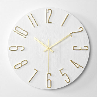 Moderne Wandklok 30 cm Kunststof - Seoul Klok voor Thuis