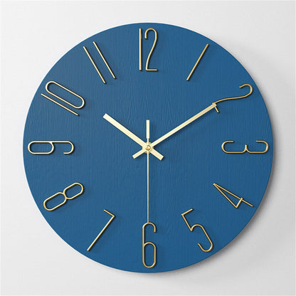 Moderne Wandklok 30 cm Kunststof - Seoul Klok voor Thuis
