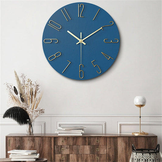 Moderne Wandklok 30 cm Kunststof - Seoul Klok voor Thuis