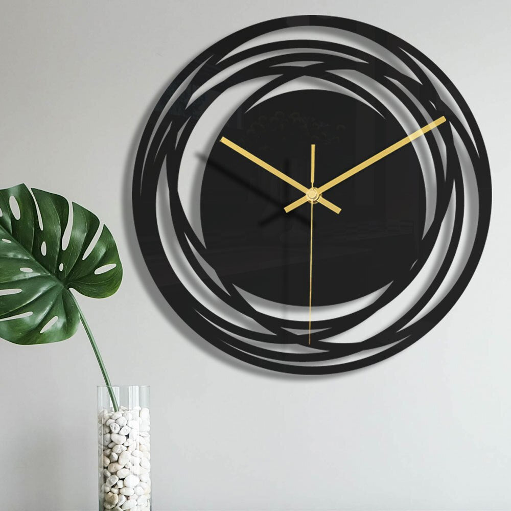 Moderne Wandklok met Elegant Design - Gatsbyesque 30 cm