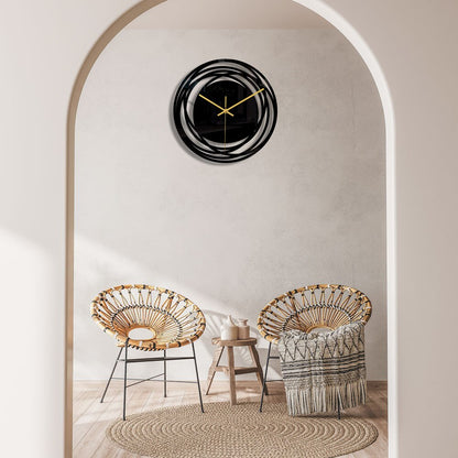 Moderne Wandklok met Elegant Design - Gatsbyesque 30 cm