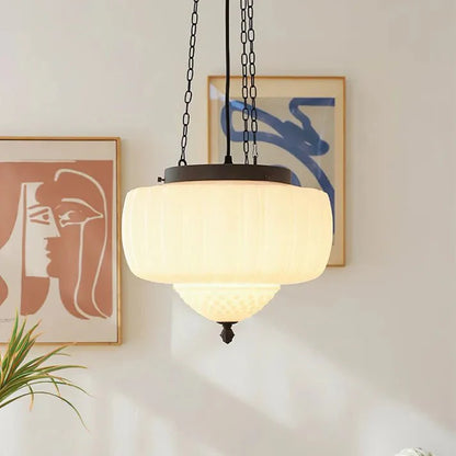 Moderne Witte Hanglamp Verstelbaar - Kévin Verlichting